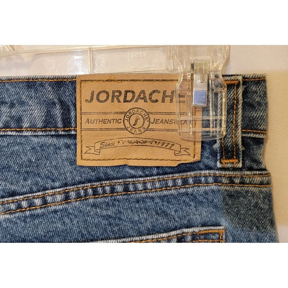 Jordache Blue Label Womens Straight Leg Denim Jeans Size 15/16 Vintage NWOT - Picture 5 of 6